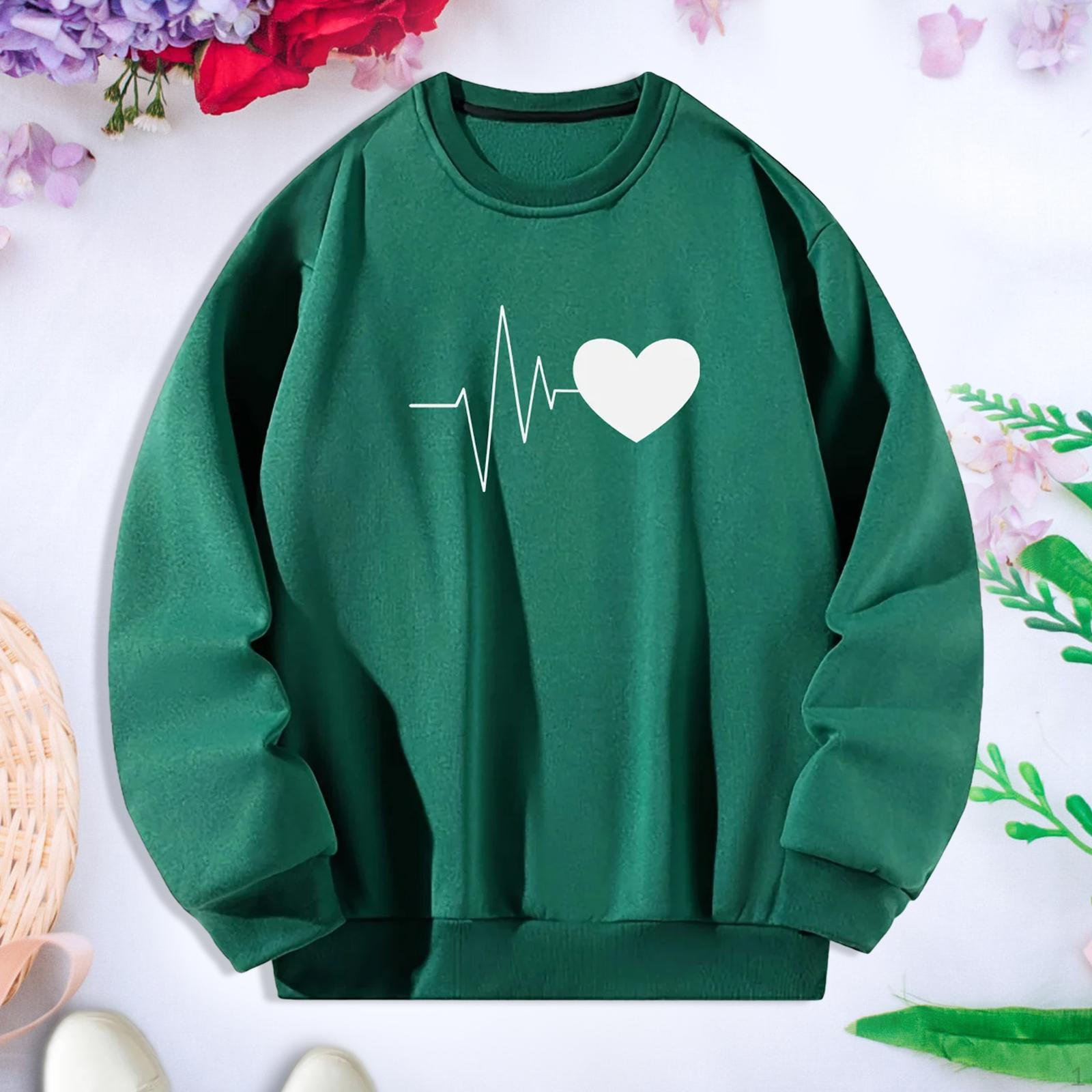 

Женская спортивная толстовка, стильный пуловер без капюшона, топы для шоппинга, путешествий, S