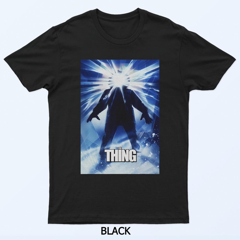 The Thing Glowing Silhouette Movie Poster T-Shirt