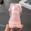 Girls' Fleece-Lined Snow Boots, 2025 Winter Style, Waterproof & Non-Slip, Warm Cotton Shoes for Medium & Large Kids