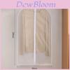 Clear Garment Dress Suit Clothes Coat Cover Protector With Breathable Zipper For Wardrobe Storage