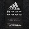 adidas Track jacket Setup M black Jersey with tricot lining and 3 stripes Men's Used