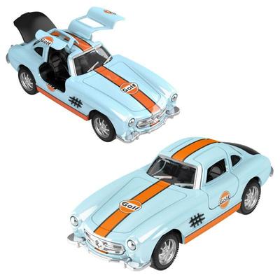 1/36 Scale Gulf Oil Series Classic Retro Coupe Diecasts & Toy Vehicles Metal Car Alloy Model Car Collection Toy Birthday Gift