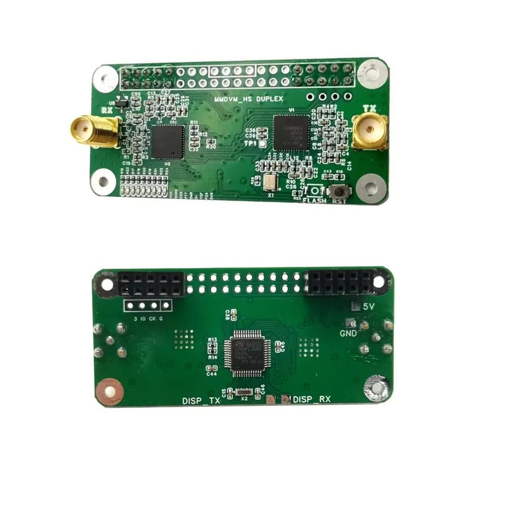 High Precisions Duplex MMDVM Board Module Double Band Antennas Support P25 Display