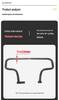 BenDa Huishi 707 Motorcycle Front Bumper Anti-collision Guard