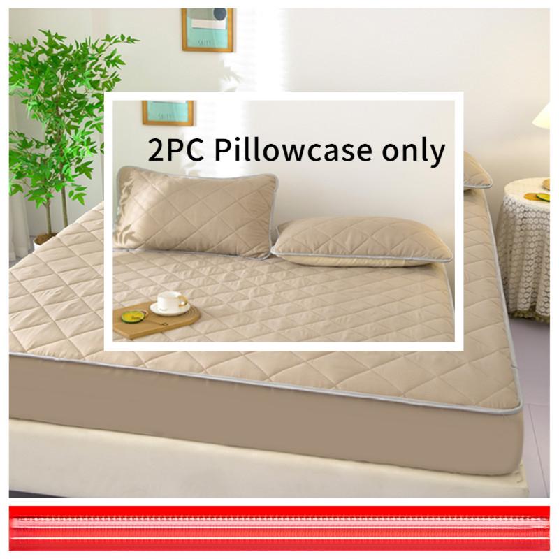 Machine Washable Single Thickened Bed Cover Quilted Mattress Protector