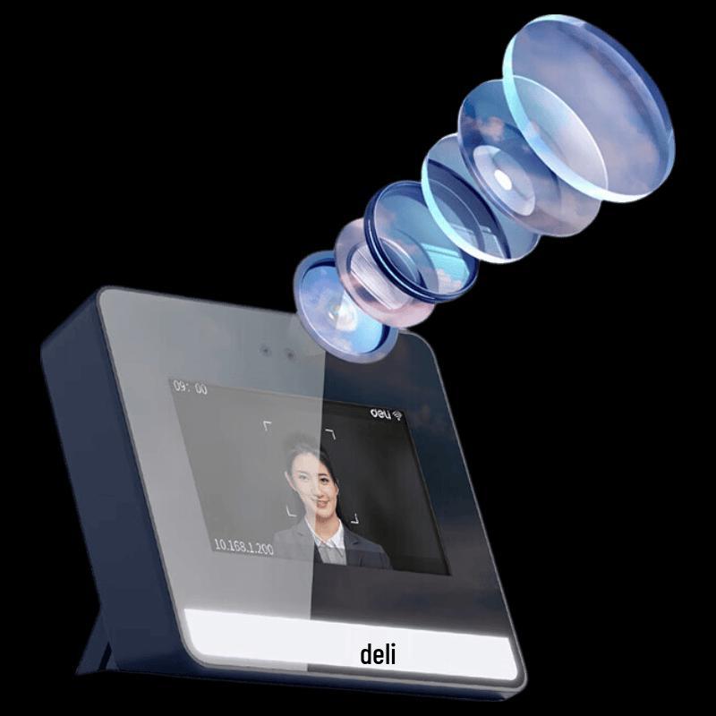 Deli DL-D5S Smart Cloud Face Recognition Time Clock CN Plug (adapter Included)