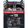 For GEELY GALAXY M7 2026 Anti-scratch Car Door Center Console Media Dashboard Navigation Car Accessories TPU Protector Film