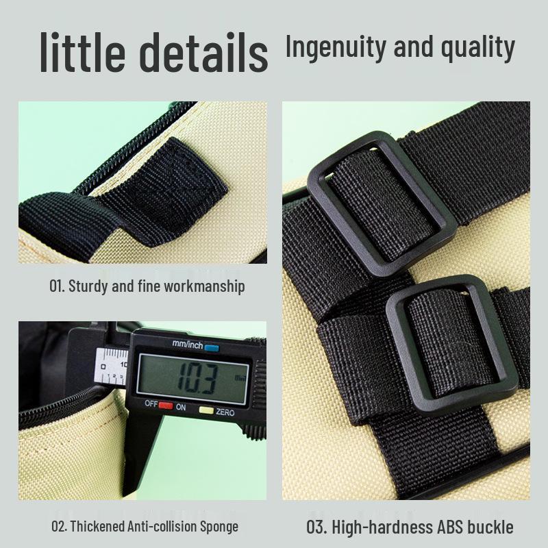 Rockman Ukulele Case: Padded Double-Shoulder Bag for 23" & 26" Ukuleles