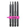 Engineer Screw Bazooka Pink Set of 4 2 Set, & Black, + No. 0, 1, Screws, DBZ-22P