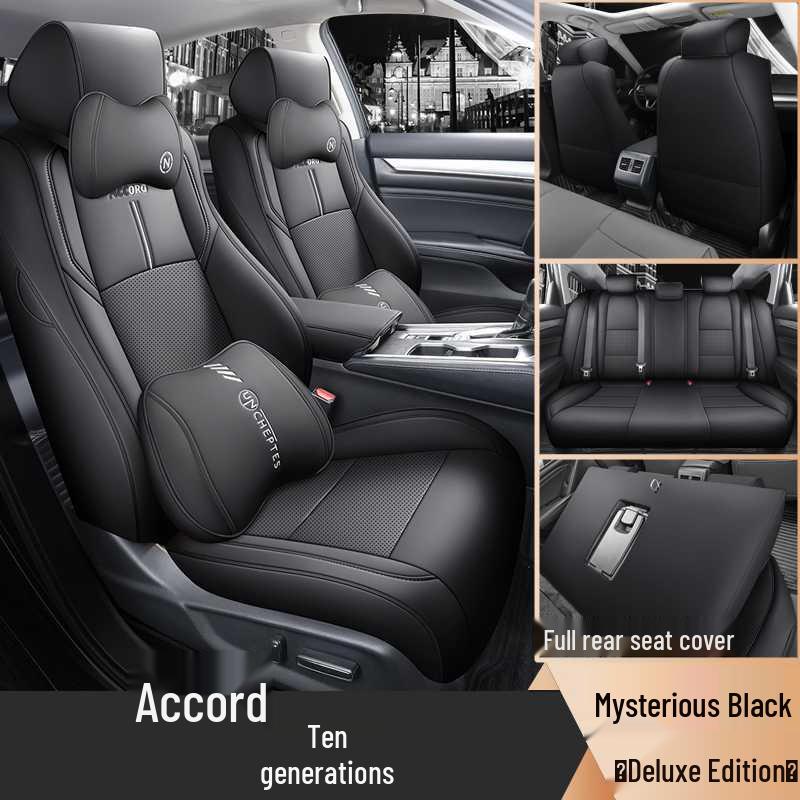 Honda Accord 10. Generation Ganzjahres-Kunstleder Autositzkissenbezug
