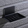 No Drilling Wall Mounted Soap Holder Stainless Steel Bathroom Organizers Drainage Tray for Kitchen Shower Shelf Dish