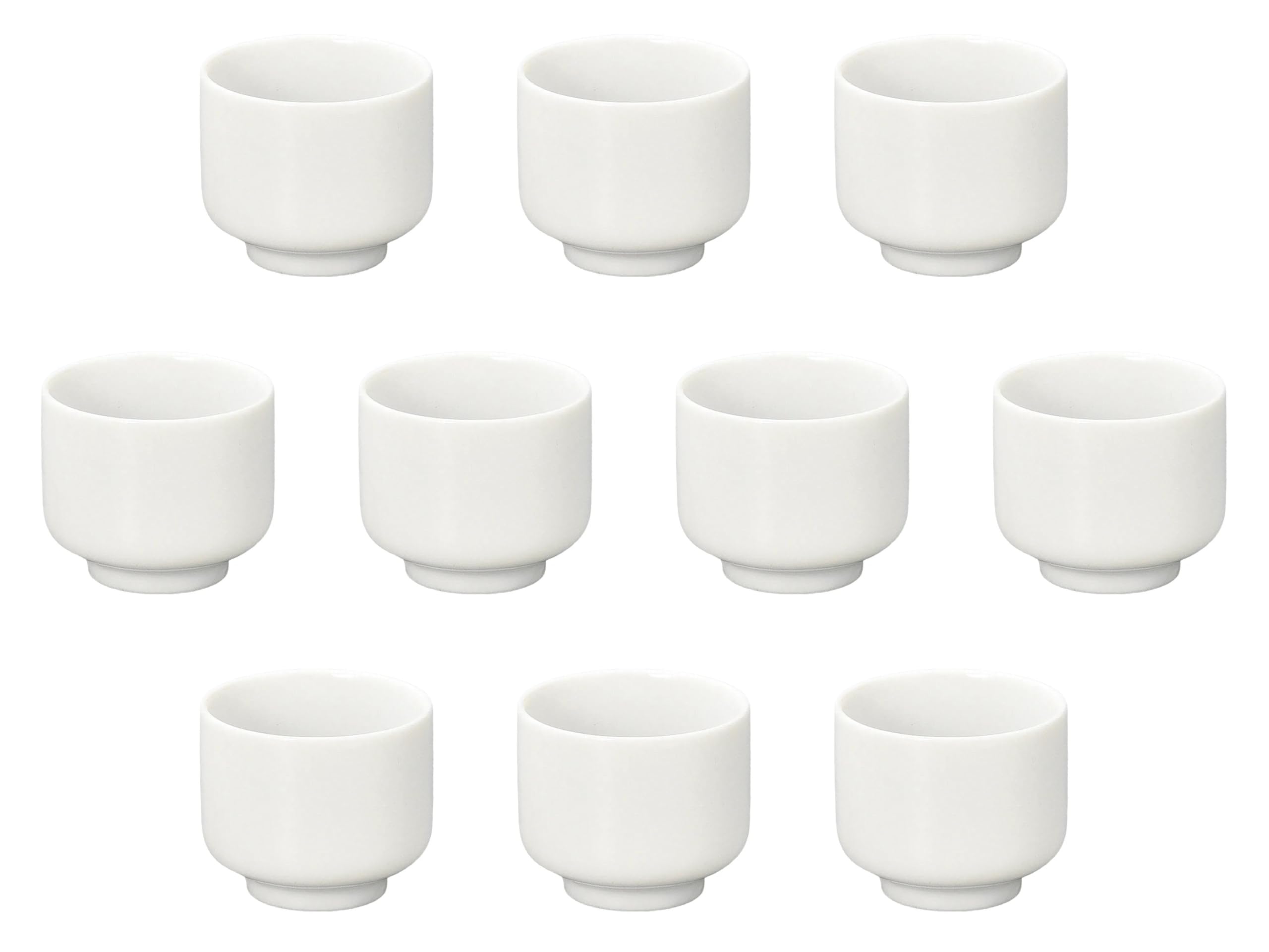 

Set of 10 Janome sake cups x cm Sake cups Setomonohonpo 2-shaku [4.5 3.8 (45 cc)]