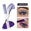 Shimmering Mascara Sparkle Crushed Color Pearlescent Matte Waterproof Volumizing Curling Mascara