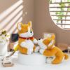 Hand Pot Corgi Plush Pendant Puppy Doll Plush Toy Dog Doll Backpack Hanging Birthday Presents