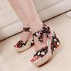 Outdoor Wedges Heel Ladies Shoes Anti Slip Hot Korea Luxury 2025 Comfortable and Elegant New Breathable Fashion Women's Sandals