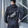 Módní voděodolné batohy do pasu jednobarevné balení Fanny Pack Unisex tašky na opasek Neformální cestování Úložný prostor na telefon taška na hrudi Crossbody kabelka