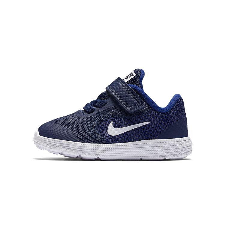 New Nike REVOLUTION 3 Low-Top Running Shoes Royal Blue Infant And Toddler 819415-406