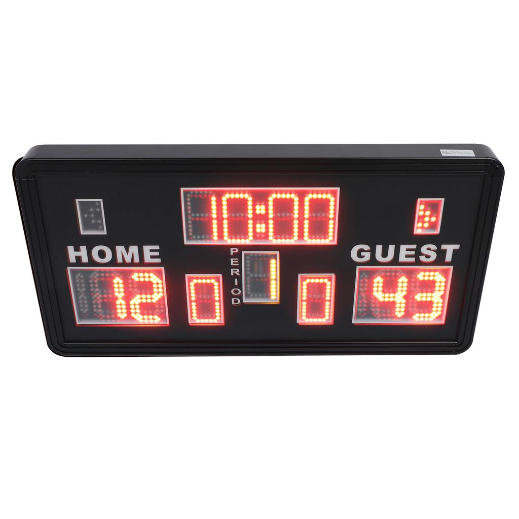 Electronic Basketball Scoreboard Timer LED Multifunctional Countdown Timer Clock Score Keeper 100 To