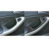 Dveře Power Glass Window Lift 2 Dveře Samolepky z pravého uhlíkového vlákna Kryt pro BMW E46 1998-2005 Dekorace interiéru