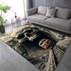Skull Tunnel Train Creative Pattern Carpet for Living Room Bedroom Bathroom Mat Creative Doormat Sofa Table Home Decor Area Rug