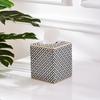 Modern Mosaic Ceramic Tissue Boxes European Simple Creativity Napkin Holder Desk Paper Towel Storage Box Living Room Decoration