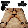 Bed Restraint System for Sex Adjustable Mattress Restraint With Cuffs for Ankles Wrists