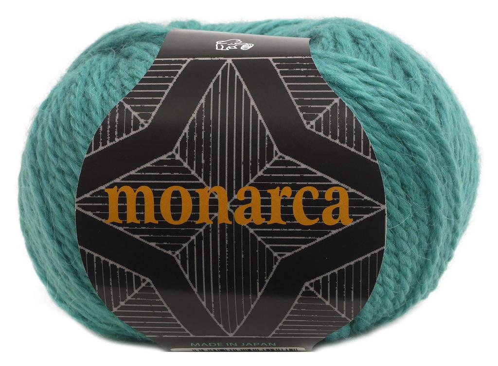 Puppy Monarca Yarn Extra Thick Green 50g 89m 10 Balls Set 065 Col.908 Approx.