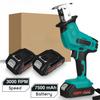 Cordless Electric Reciprocating Saw 128VF Li-ion Battery Saber Saw Variable Speed Metal Wood Cutter Tool for 18V Battery New