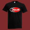 Red Line Oil Heren Zwart Maat S-5XL