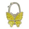 Large Matte Butterfly Hanging Bag Hook - Foldable Women's Bag Buckle & Portable Table Edge Hook for Luggage Accessories.