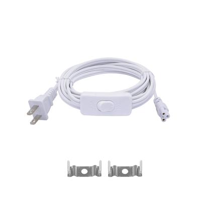 SinLoon T5 T8 LED Drahtverbinder Netzkabel LED Röhrenstromverlängerungskabel mit Schalter für US LED LED T5 T8 Leuchtröhre Integrierte LED Leuchte