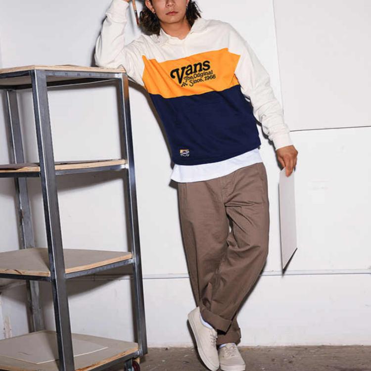 Vans Solid Color Comfortable Simple Casual Pants Men bottoms Walnut VN000KYP1NU