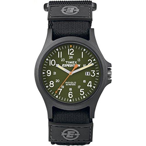 TIMEX Expedition Camper-Armbanduhr für Herren, N/A, Grün/Schwarz