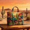 Handbag New Fashion Quilted Digital Printing Tote Bag Commuter Casual Cotton Bag Autumn and Winter Bag Multi-function Bag