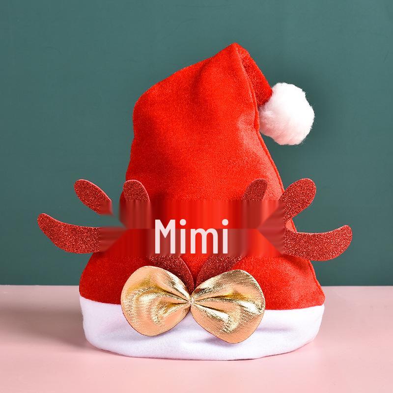 Přístavní Láska Svítící Vánoční čepice Santa Clause pro dospělé a děti