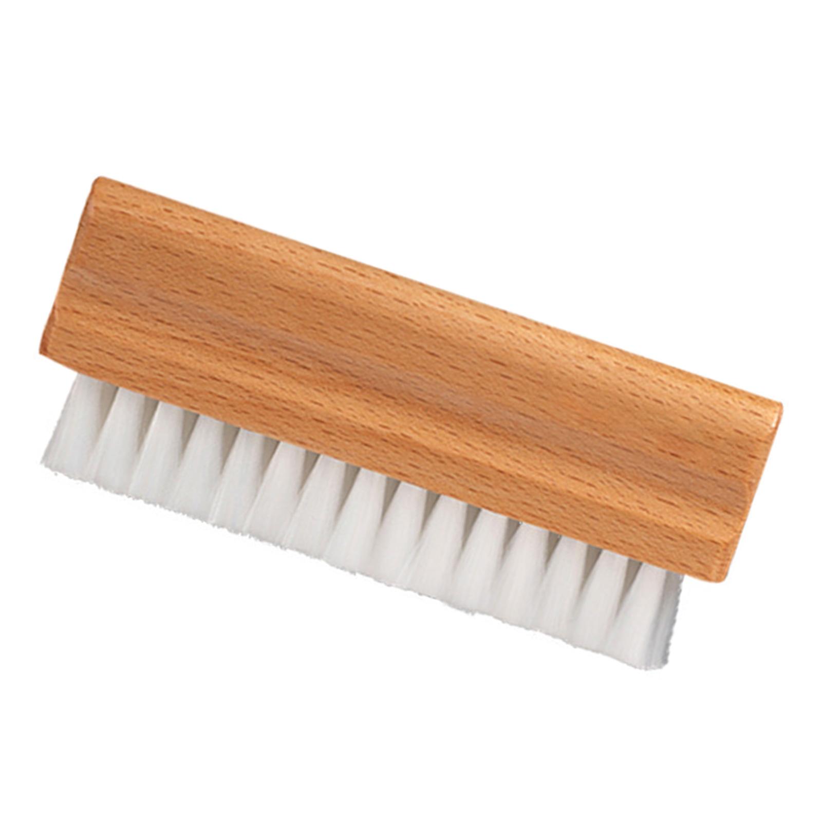 

Антистатическая мягкая бархатная щетка для чистки виниловых пластинок с ручкой из бука для аудиофилов