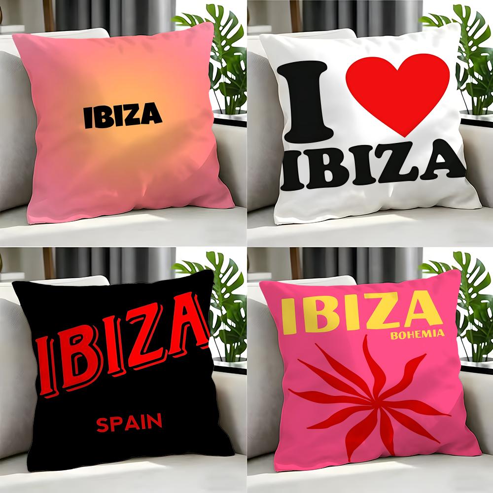 scene Ibiza Cushion Cover Cushion Cover Set Pcs x x x Pillowcase Decorative Sofa Home Decor