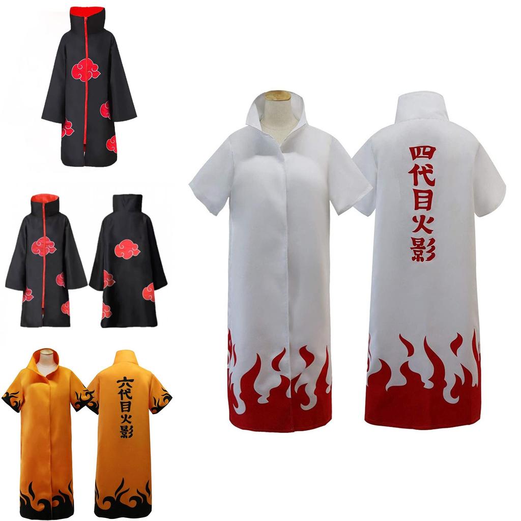Naruto Xiao Kakashi Minato Uchiha Obito Cosplay Kostým Uniforma Roucho Pro Děti A Dospělé