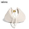 New Fashion Casual Versatile Armpit Bag Small Fresh Women's Solid Color One Shoulder Dumpling Bag Small Bag