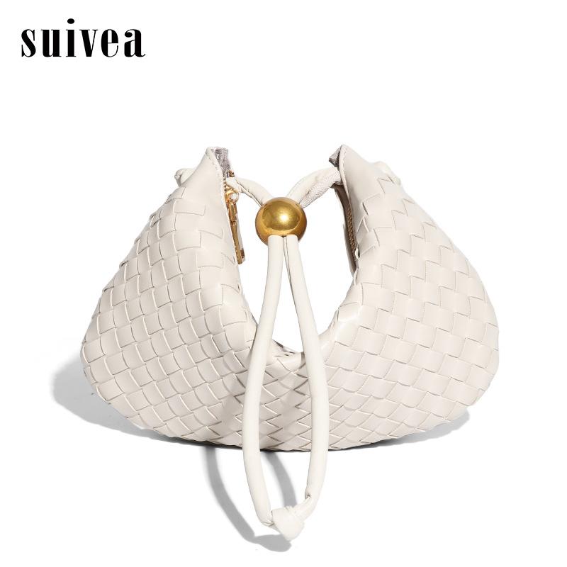 New Fashion Casual Versatile Armpit Bag Small Fresh Women's Solid Color One Shoulder Dumpling Bag Small Bag