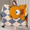 Gauze Quick-Dry Pure Cotton Oversized Bath Towel for Men & Women