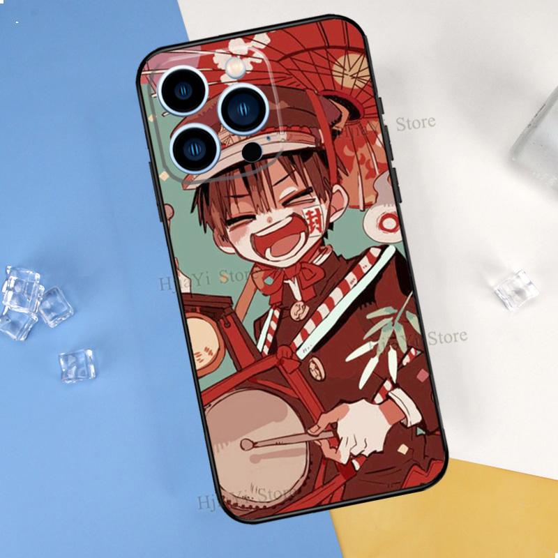 Hanako Kun Toilet Bound Phone Case For iPhone 13 12 11 Pro Max Mini SE 2020 X XR XS Max 7 8 Plus Cover Coque
