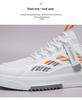 2024 Summer Men's Trendy White Mesh Sneakers - Breathable and Versatile Casual Skate Shoes