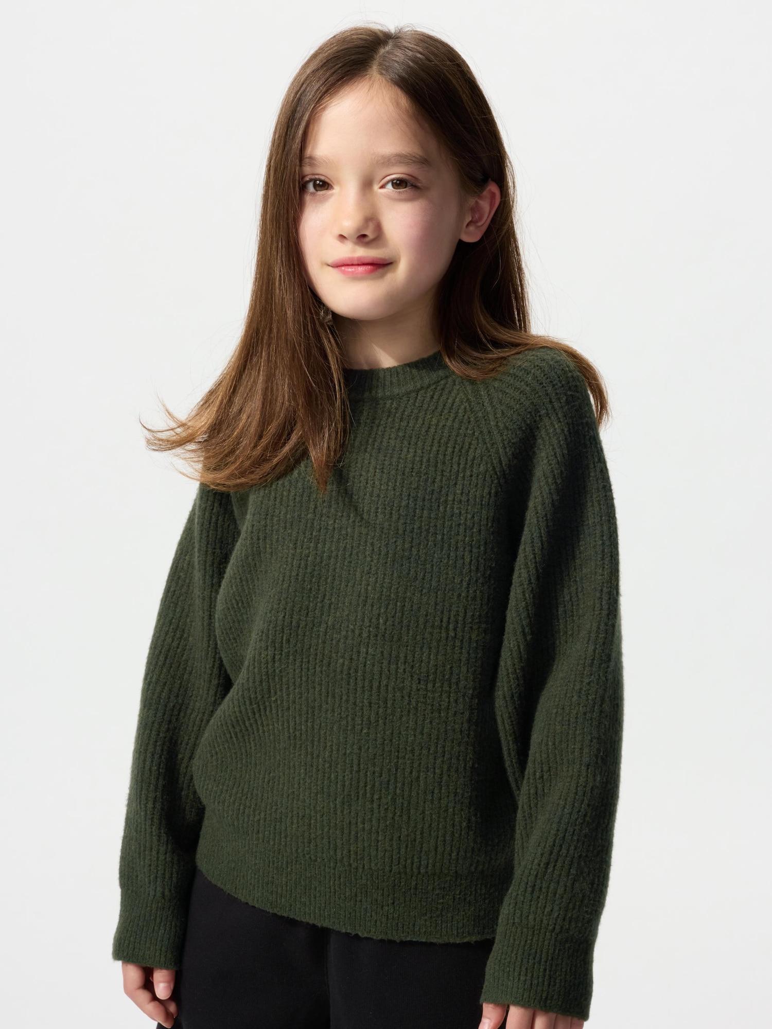 

Свитер Uniqlo Kids Supleyan 58 DARK GREEN/KIDS 140