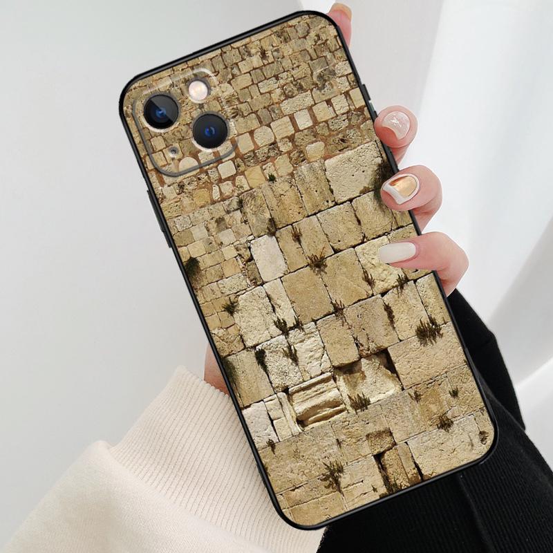 Jerusalem Western Wailing Wall Phone Case For iPhone 17 Pro Max 14 13 12 11 15 16 Pro Max mini 16 15 Plus 16e 17 Air Cover