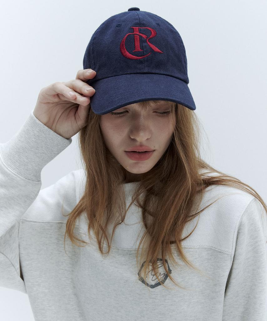CITYBREEZE Cr Logo Embroidered Ball Cap_3 Colors