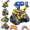 Klocki Robot Zdalnie Sterowany Rc Dinozaur 5W1 520Szt Do Programowania App