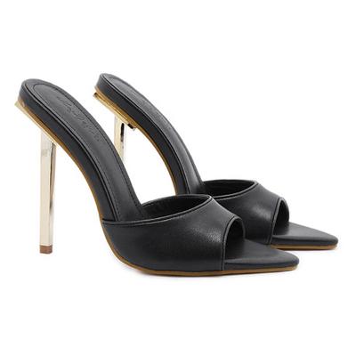 Women Sandal Shoes Fashion Brand Ankle Strap Rome Sandal Thin Low Heel Slippers Ladies Elegant Slides Shoes J87r65