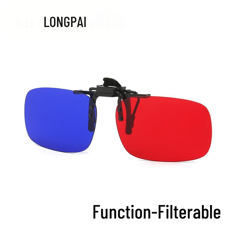 

Красно-синие 3D очки-клипсы для тренировки амблиопии и улучшения зрения