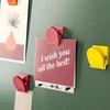 10PCS Colorful Mini Magnet Clamp Metal Memo Clips Multi-functional File Organizers  Office
